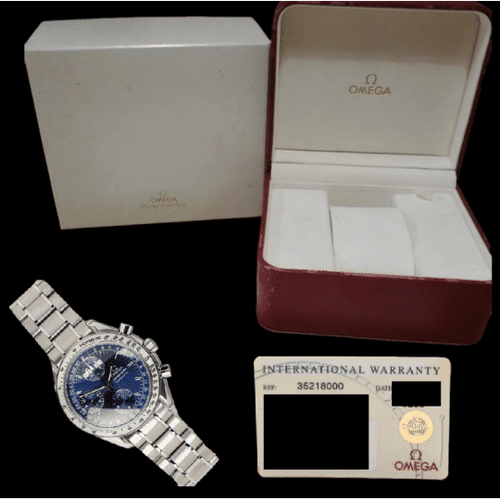 Montre Omega Montre Speedmaster Day Date Chronographe 58 Facettes MT40001