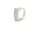 Bague 53 Bague en or blanc sertie de diamants de 0,50 ct 58 Facettes 4716