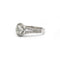 Bague 51 Bague - Or blanc et diamants 58 Facettes 1137