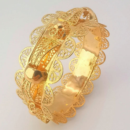 Bracelet Bracelet oriental filigrane or jaune 58 Facettes