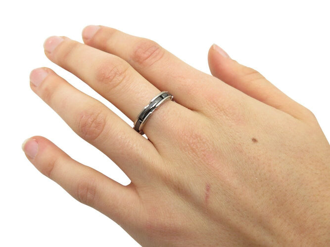 Bague 55 bague CHANEL ultra pm j3092 t55 en or blanc 18k ceramique noire 58 Facettes 271539