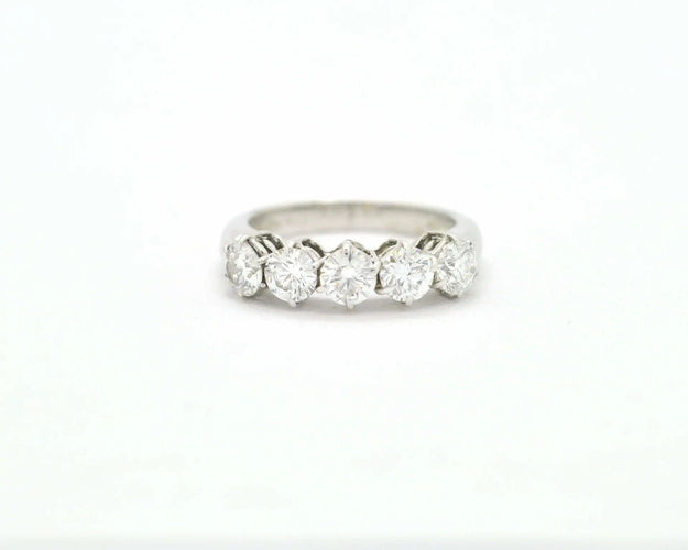 Anello riviere Ct 1,50 58 Facettes 8757