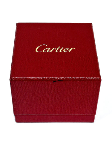 Bague 56 Cartier - Bague Entrelacés en or blanc 58 Facettes