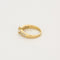 Bague 53.5 Bague solitaire en or jaune 18K diamants 58 Facettes DRE15663