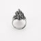 Bague 56 Bague moderniste or blanc, saphir et diamant 58 Facettes B250342
