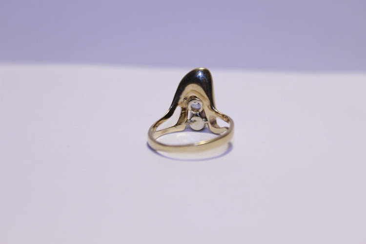 Bague 47 Bague Or Saphir, Rubis et Oxyde de Zirconium 58 Facettes