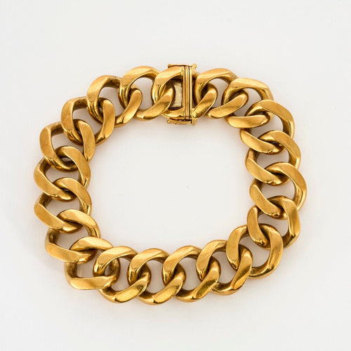 Bracelet Bracelet maille gourmette or jaune 58 Facettes VES0321
