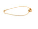 bracciale CARTIER love su catena b6027100 t17.5 in oro giallo 18k 4.1gr 