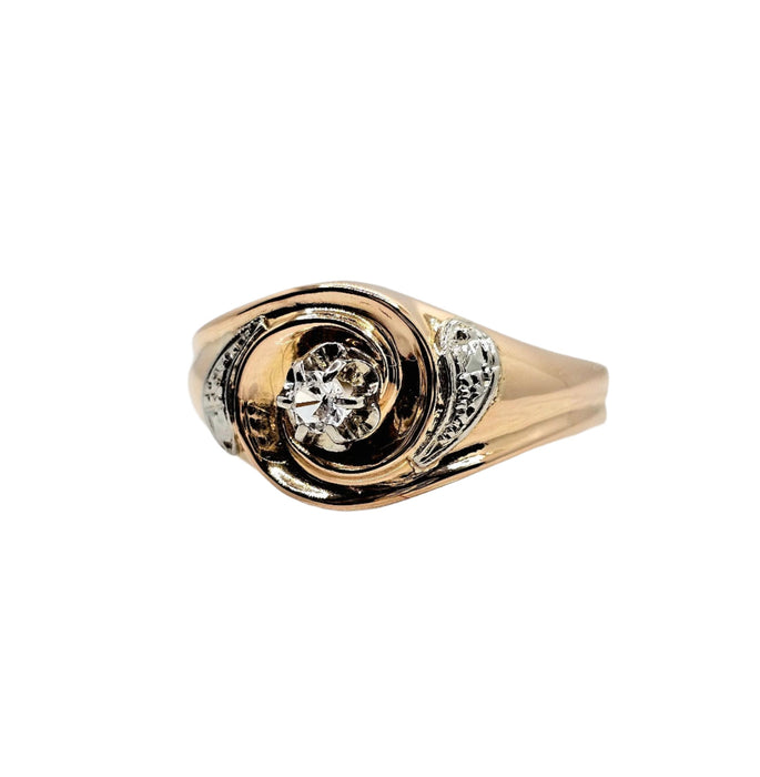 Bague 55 Bague tourbillon or rose 58 Facettes 612