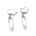 Boucles d'oreilles Boucles d'oreilles or blanc diamants 58 Facettes