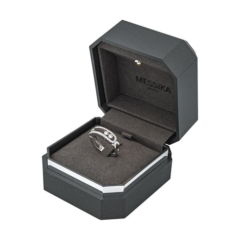 Bague 57 Messika Bague  Move Or blanc Diamant 58 Facettes 4418210CN