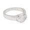 Bague 50 Solitaire en platine, diamant 1,82 carat 58 Facettes 31889