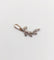 Pendentif Pendentif vintage or blanc branche fleurie et diamants 58 Facettes A06324