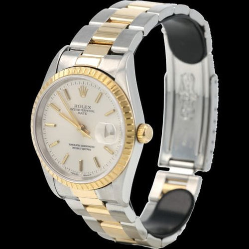 Montre Rolex Montre Date 34 Or Jaune 18K / Acier 58 Facettes MT42286