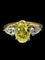 Bague Bague or jaune et diamant Fancy Intense Yellow 1,77 ct 58 Facettes