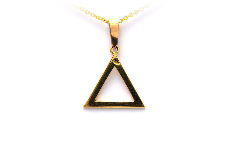 Pendentif Pendentif contemporain en or jaune 58 Facettes 20281