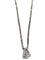 Collier Pendentif et collier diamant poire 0,75 ct en or blanc 18k 58 Facettes Q387B