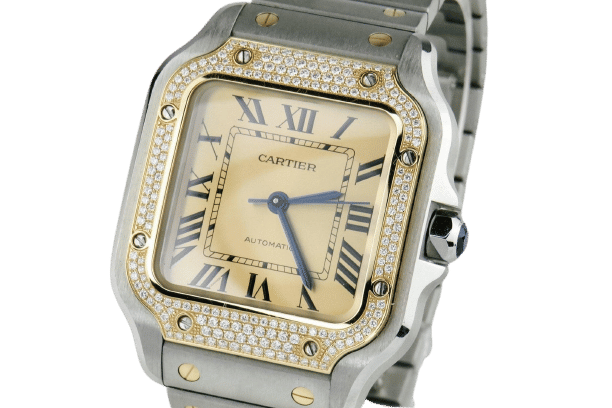 CARTIER - Santos ur W3SA0007 - ubrugt 