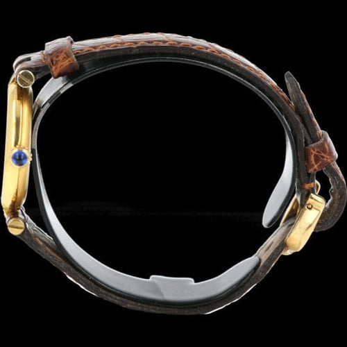 Cartier Klocka Must De Cartier Förgyllt silver 