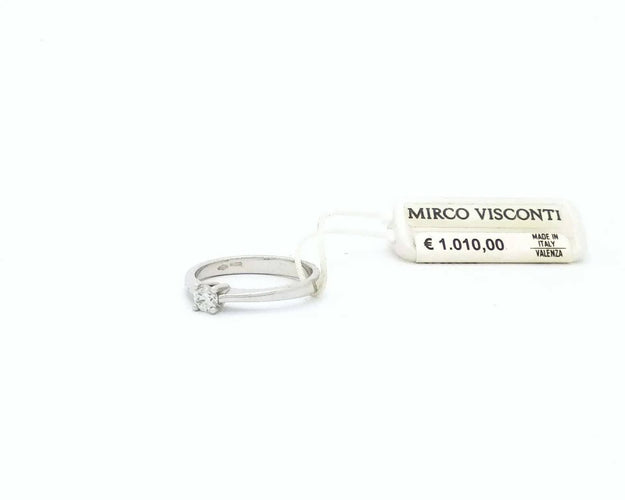 Bague Bague solitaire Mirco Visconti 58 Facettes 5738