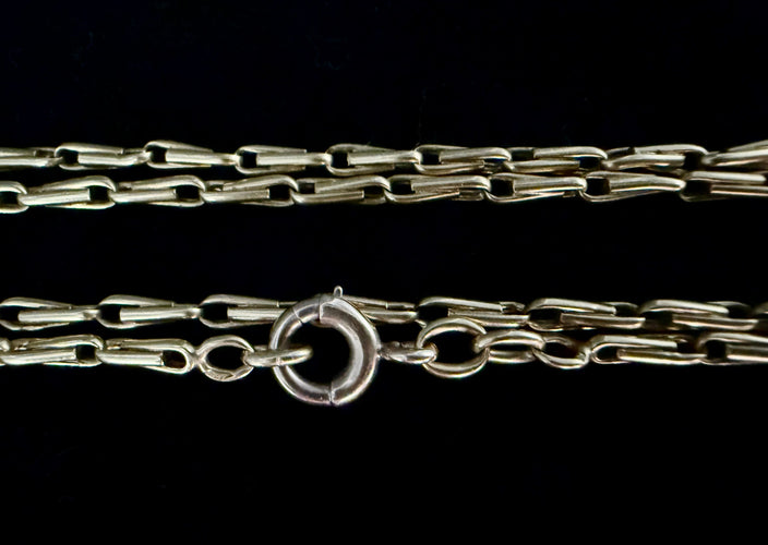 38 cm yellow gold necklace 