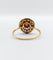 Bague 53.5 Bague fleur victorienne or et diamant 58 Facettes A04274