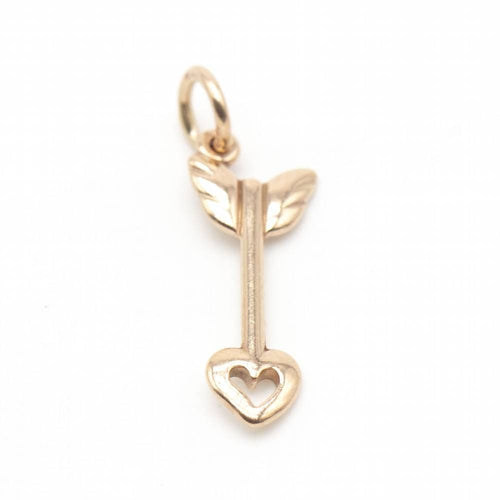 Pendentif Pendentif flèche d'amour DODO en or rose 58 Facettes D363547SO