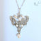 Collier Collier pendentif Art Nouveau perles fines et diamants en or 18K 58 Facettes AA 1620