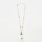 Collier Collier or jaune Pendentif Cristal de roche 58 Facettes 1589