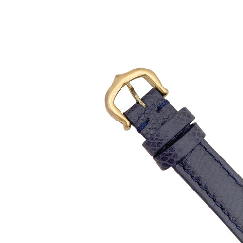 Montre Montre Cartier, "Colisée Must", argent plaqué or, cuir. 58 Facettes 34848