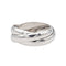 Bague Cartier Bague Trinity Or blanc 58 Facettes 3806939CN