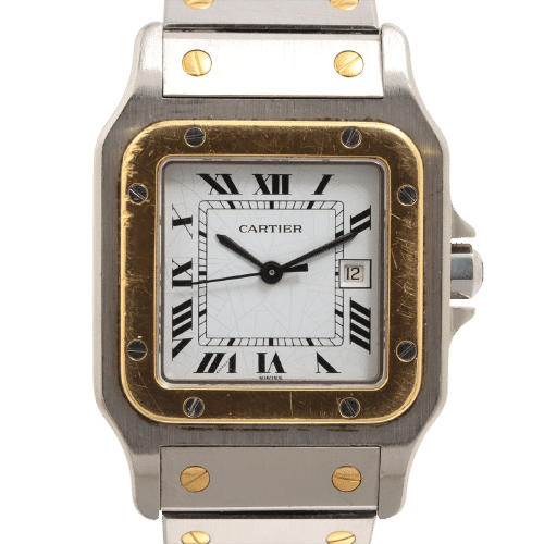 Montre CARTIER - Montre Santos Carrée 58 Facettes