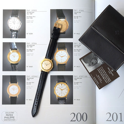 Montre PATEK PHILIPPE - Calatrava Disco Volante Ref 2594 58 Facettes