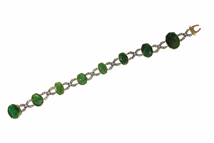 Montre L'art de la taille-douce : se connecter à l'élégance romaine 58 Facettes 17010-0246