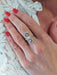 Bague 56 BAGUE MODERNE DIAMANTS 58 Facettes 090351