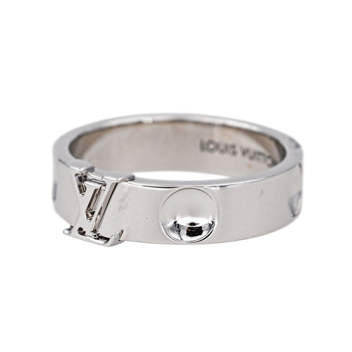 Bague 54 Louis Vuitton Bague  Empreinte Or blanc 58 Facettes 4342794RV