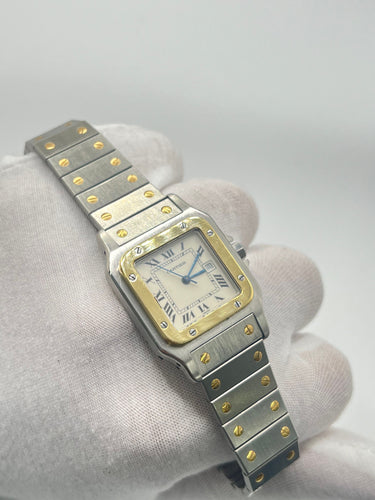 Montre CARTIER - Montre Santos Carrée Date Automatic 58 Facettes