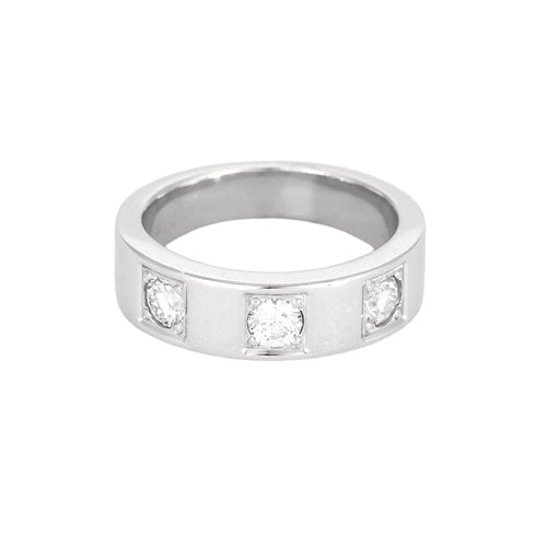 Bague 52,5 Bague en or blanc et diamants 58 Facettes B250482