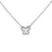 Collier Collier or blanc diamants 58 Facettes 220513R