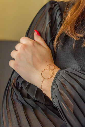 Bracelet Bracelet Or rose 58 Facettes 2678587CN