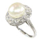 Bague 51 Perle du passé : une bague de fiançailles sertie de diamants datant des années 1930 58 Facettes 16046-0020