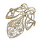 Pendentif Élégant Art Nouveau : Pendentif-broche en diamant à double usage 58 Facettes 19087-0046