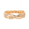 Bague 52.5 Bague Or rose Diamant 58 Facettes 4098647RV