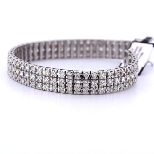 Bracelet BRACELET EN OR BLANC 18KT - 30 g 58 Facettes