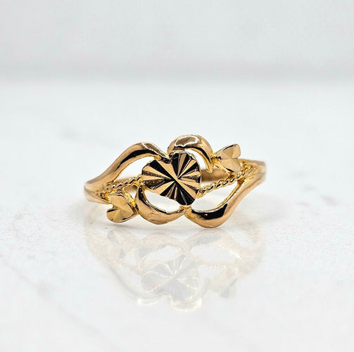 22 karaat geelgouden ring