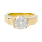 Bague 54 Bague en or jaune, diamants 2,09 cts G/VVS1. 58 Facettes 29578
