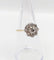 Bague 52.5 Bague marguerite antique or jaune 18k et 1,00 carats diamant taille ancienne (circa 1900) 58 Facettes A05938