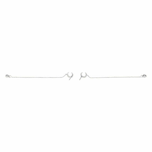 Boucles d'oreilles Boucles d'oreilles Puces Or blanc Diamant 58 Facettes 3145034CN