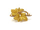 Broche Broche 4 feuilles or jaune et diamants 58 Facettes M9152