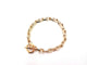 Bracelet Bracelet maille forçat or massif 58 Facettes Brac.14K-1246